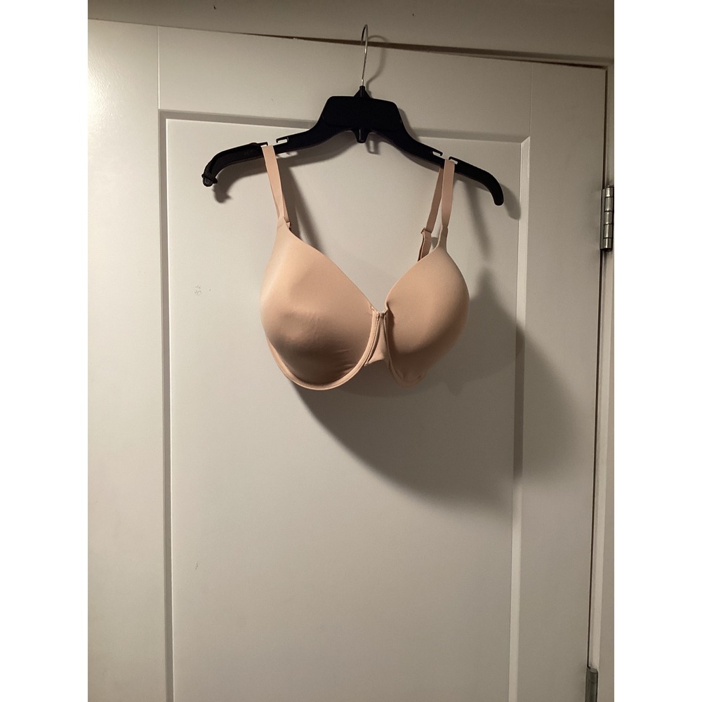 SKIMS Fits Everybody T-Shirt Demi Bra Mica Beige 32H BR-UWR-2294 NWT